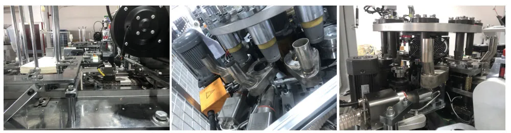 Intelligent medium-speed paper cup forming machine highlighting film tension requirements