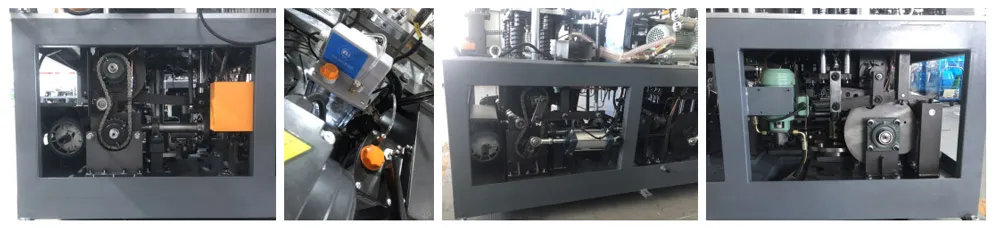 High-speed double-wall paper cup forming machine requiring specific film properties
