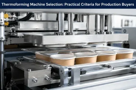 thermoforming machine illustration