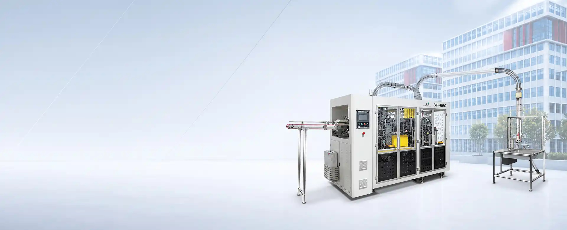 YB-SF660 full-servo paper cup machine