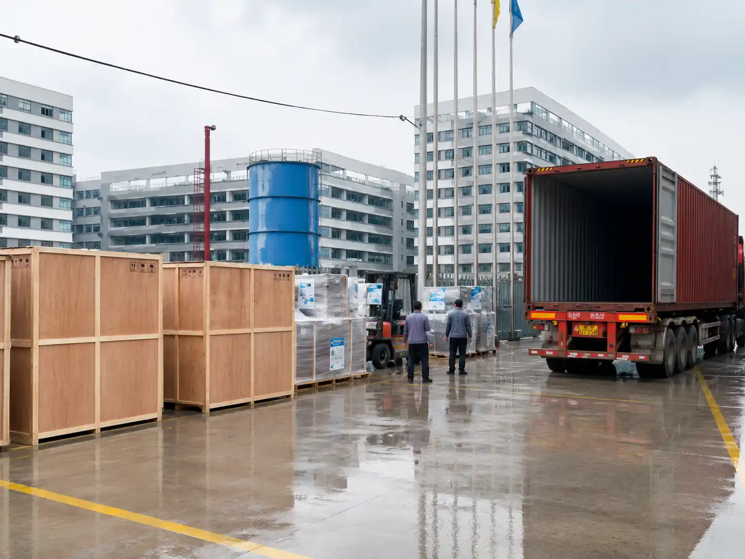 Delivery and installation